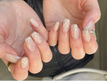 ネイルアヴァンス 京橋店(Nail AVANCE.)/キレイめキルティングネイル！