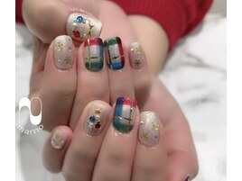チェックネイル