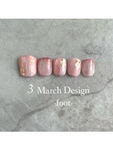 エトワールネイル 高崎筑縄町店(Etoile nail)/24年3月フット定額