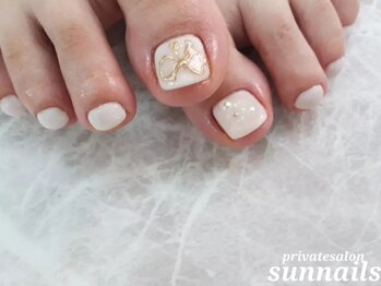 サンネイルズ(sun nails)/2本アート