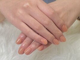 ショートネイル、ワンカラー☆