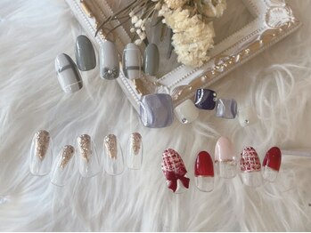 ラウレア(Laule'a)の写真/韓国風ネイルやワンホンネイルなど可愛いデザインたくさん！フットも定額大人気♪