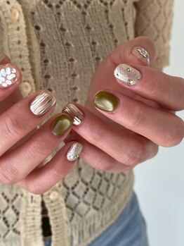 ロザンナ 大宮店(ROSANNA)/ニュアンスネイル/フィルイン