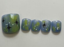 ネイルメゾン 天神店(NAIL MAISON)/もやもやダイヤ春夏¥7500