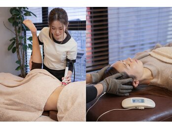 オンリーワン 整体院(Onlyone)の写真/【クチコミ500件】女性に特化したスタイル改善！冷え/便秘/浮腫みなど根本から見直したい方に◎
 