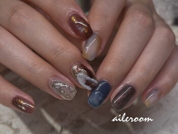 エールルーム 中目黒(aileroom)/ブラウン×ブルー