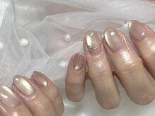 ウー(uwu)の雰囲気（手元が綺麗に見えるオフィスネイルが得意です♪）