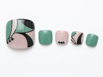 ハーティーネイル 自由が丘南口店(heartynail)/定額フットネイル