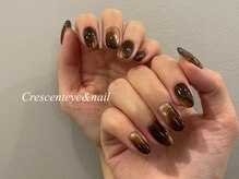 クレセント アイアンドネイル 今泉店(Crescent)/ブラウングラデーション