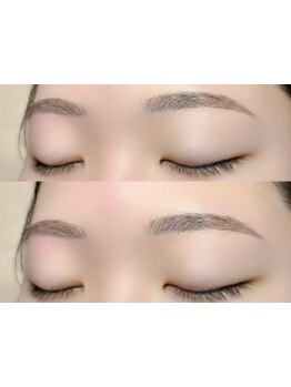 アイブロウメニューがあるサロン