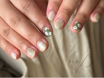 クククネイル(kkk'nail)の写真/持ち込み大歓迎！似合わせデザインが得意なサロン。ニュアンス、抜け感、トレンド、奥行き、当日予約OK◎