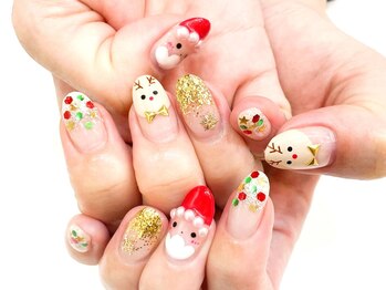 ネイルコレクション ピンク(Nail Collection Pink)/ジェルアート放題★Xmasネイル