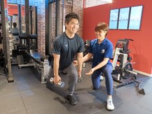 楽しく効果的なトレーニング指導を心がけています