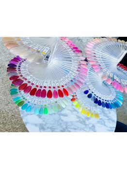 カラー・パーツの種類が豊富