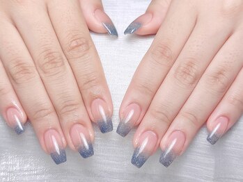 シーアンドビーネイル(C&B Nail)/ラメグラデーション