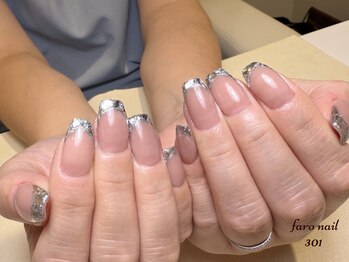ファーロネイル(faro nail)/ガラスフレンチ