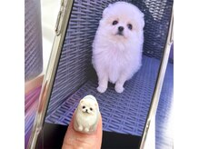 ネイルモイメメ(nail moi meme)の雰囲気（大好きなペットを指先に…。◇+*）