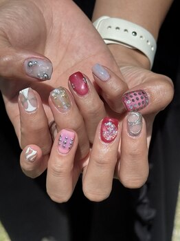 アムナネイルズ(amuna nails)の写真/”忙しくても美しくいたい”そんなあなたへおススメ♪20~60代、主婦の方や働く方におすすめのサロンです!