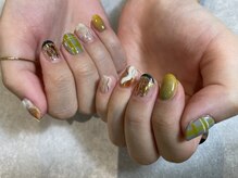 ネイルサロン アベックトイ 渋谷(Avectoi)/チェックニュアンス