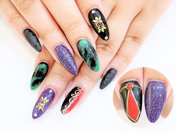 ネイルコレクション ピンク(Nail Collection Pink)/スカルプ放題★概念・アラジン