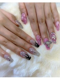 スカルプ、韓国風、アシメ