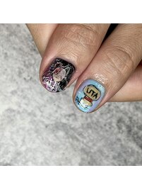 手描きアート[新宿/新宿駅]