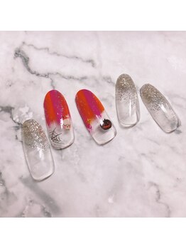 ラメグラデーション