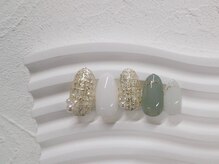 ラミニョンネイルナゴヤ(La Mignon Nail Nagoya)/冬のお出掛けネイル定額コース