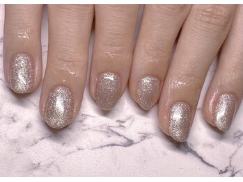 アルーシェ 平井(Alushe)/シンプル可愛いピンクグリッター