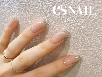 エスネイル 渋谷本店AT公園通り(es NAIL)の写真/芸能人御用達ブランド♪定番ネイルを豊富にご用意!!ニュアンスネイル・綺麗めネイル・くすみカラー等対応！