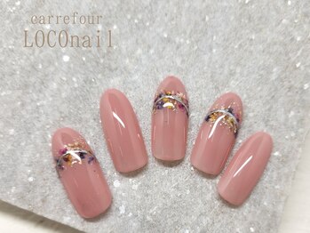 カルフール ロコ ネイル 草加西口店(Carrefour LOCO nail)/トレンド定額コース