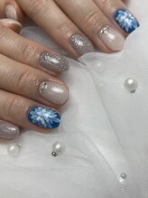 ディム(dim)/お花ネイル