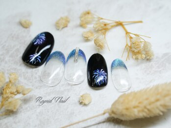 ラピッドネイル 西葛西店/8月の定額デザイン過去作