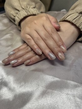 キレイノカタチ(Kirei No Katachi)/水光ネイルとダイヤモンドラメ