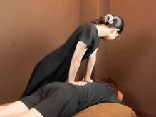 リスブラン 日本橋小伝馬町店/しっかり圧のボディイケア♪