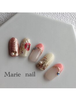 マリーネイル(Marie nail)/#新年ネイル