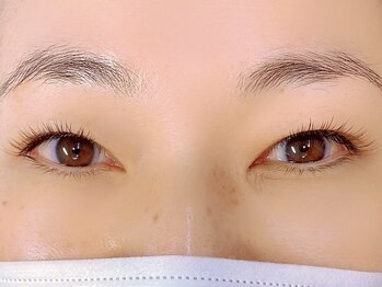 ミニョンアイラッシュデザインサロン 北花田店/フラットマットラッシュ カラー