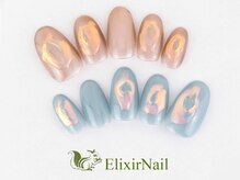 エリクサーネイル 神田(Elixir Nail)/シンプル/クーポン使用