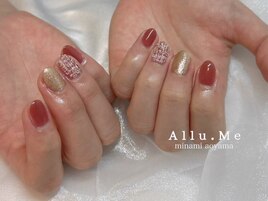 ツイードネイル