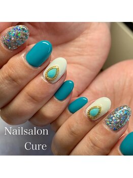 キュア(Cure)/ターコイズネイル