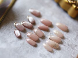 透明感ニュアンスネイル
