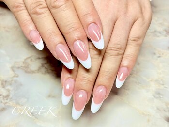 クリーク(CREEK)/白フレンチスカルプブライダル