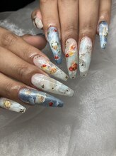 エムネイル ブランチ(Mネイル branch)/持ち込みアート！長さだし☆