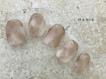 ザマリー 神戸マルイ店(THE MARIE)/定額7700 グリーンフレンチ0807b