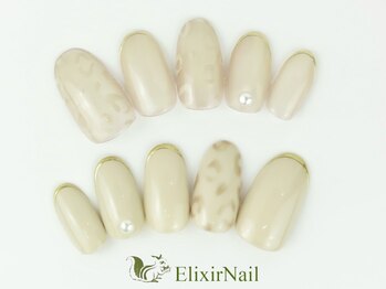 エリクサーネイル 新宿3丁目(Elixir Nail)/定額a シンプル/クーポン使用