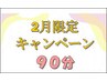 2月限定キャンペーン【ミックス70分+オイルハンド20分】計90分