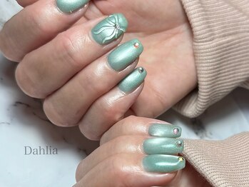 ダリア(Dahlia)/定額デザイン★リボン