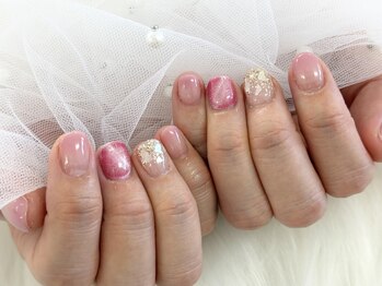 【森】ピンク グラデーション