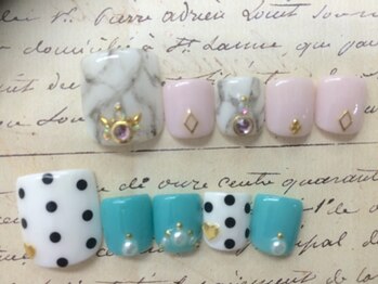 ジュエル(Jewel)/オフ込み フットやり放題 7980円