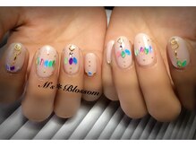 ネイルサロンアンドスクールエムズブロッサム(Nailsalon & school M's Blossom)/アートやり放題コース